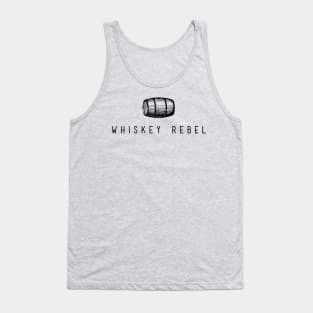 Whiskey Rebel Black Logo Tank Top